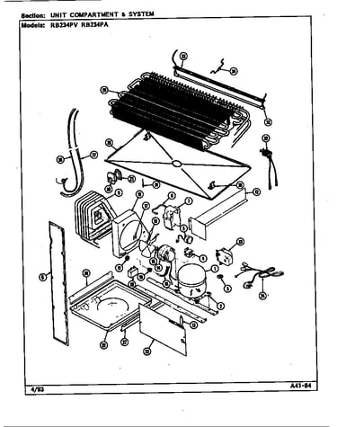 Unit compartment & system