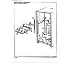 Magic Chef RB234PV/DD86A shelves & accessories diagram