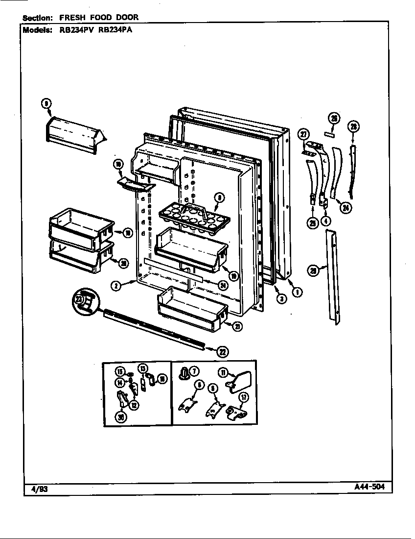 FRESH FOOD DOOR