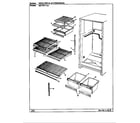 Magic Chef RB17KY-2A/BG31C shelves & accessories diagram