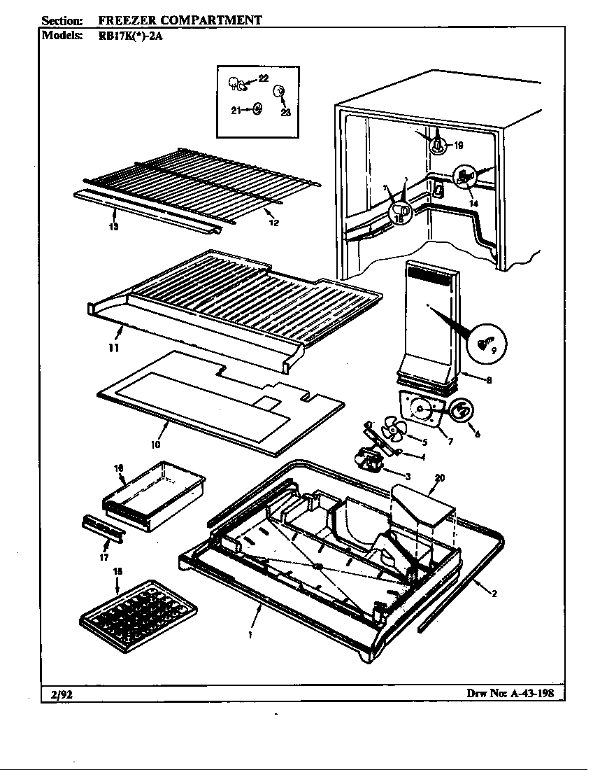 FREEZER COMPARTMENT