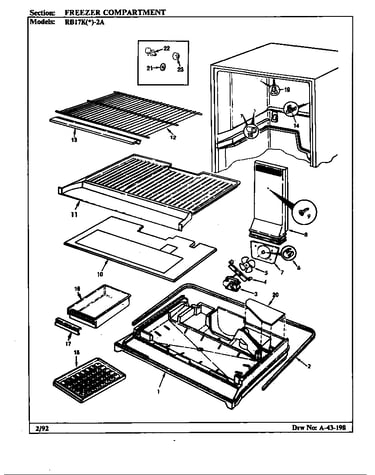 Freezer compartment