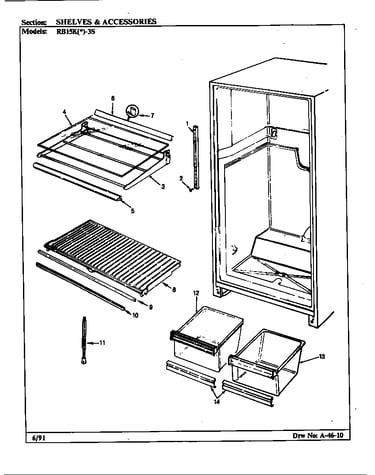 Shelves & accessories