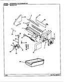 Optional ice maker kit