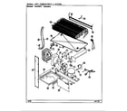 Magic Chef RB234RV/DD92A unit compartment & system diagram