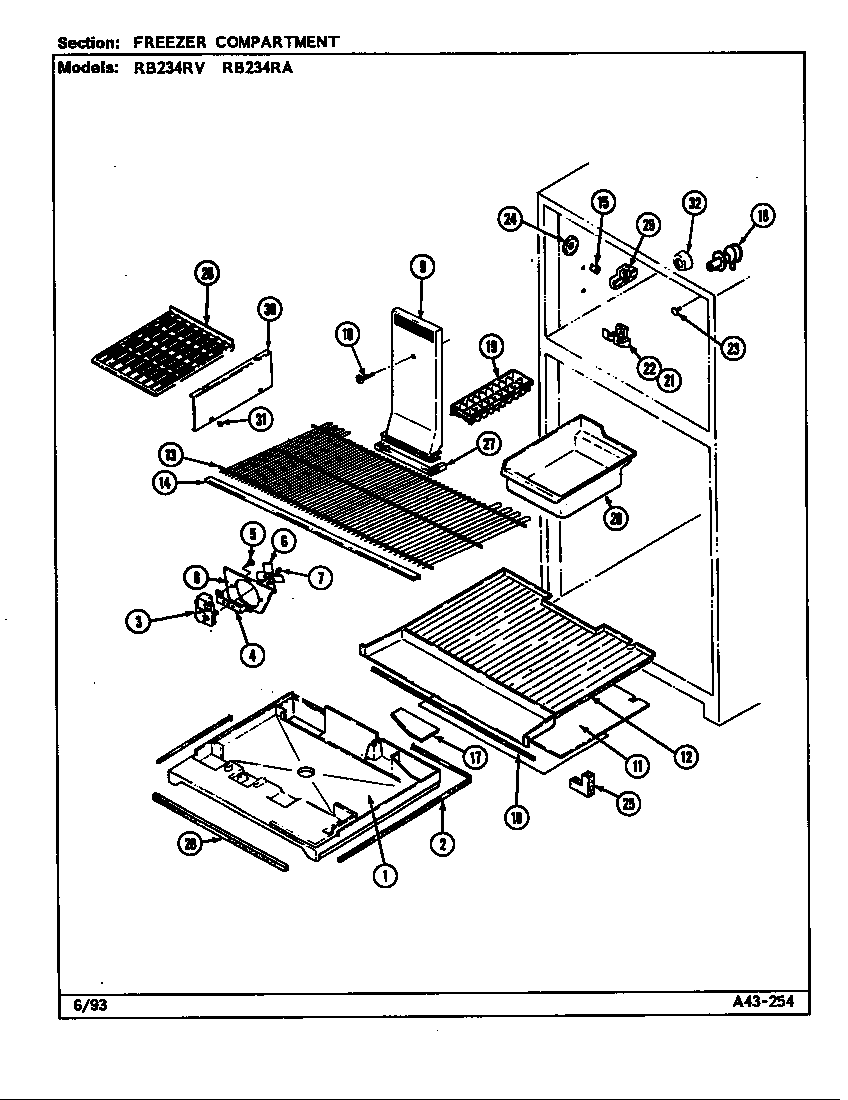 FREEZER COMPARTMENT