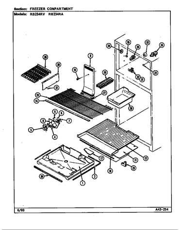 Freezer compartment
