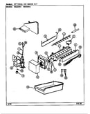 Optional ice maker kit