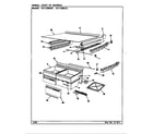 Norge NNTI239KWC/CC91A chest of drawers diagram