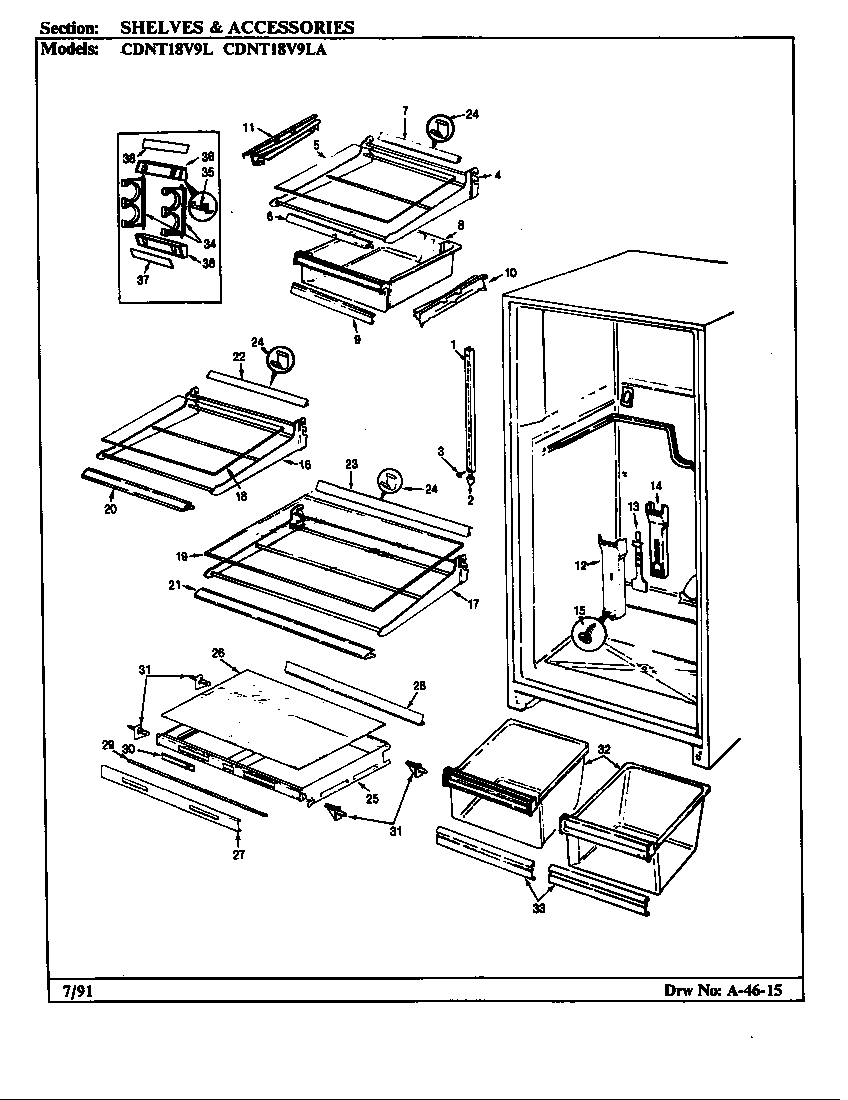 SHELVES & ACCESSORIES