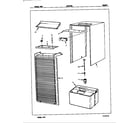 Maytag DH37D7GA/5F45B cabinet diagram