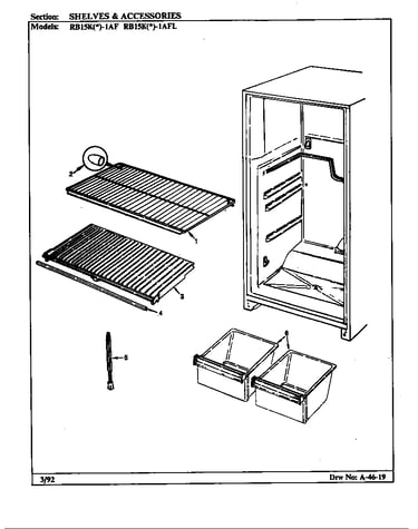 Shelves & accessories