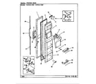 Magic Chef RC24LN-3AW/BS82C freezer door (rc24la-3aw/bs82c) (rc24la-3aw/cs82a) (rc24ln-3aw/bs81d) (rc24ln-3aw/cs81a) diagram