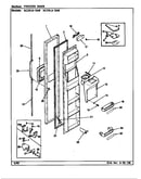 Freezer door (rc24la-3aw/bs82c) (rc24la-3aw/cs82a) (rc24ln-3aw/bs81d) (rc24ln-3aw/cs81a)