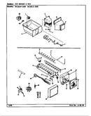 Ice maker & bin (rc24la-3aw/bs82c) (rc24la-3aw/cs82a) (rc24ln-3aw/bs81d) (rc24ln-3aw/cs81a)