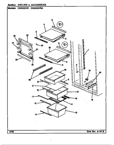 Shelves & accessories