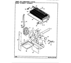 Maytag CNT23W82-BF92A unit compartment & system diagram