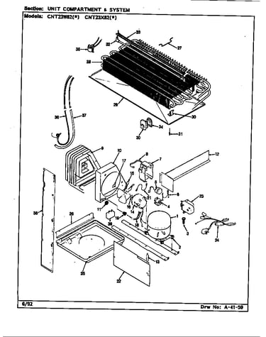 Unit compartment & system