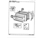 Maytag CNT23X82-CF92A freezer door diagram
