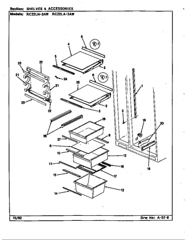 Shelves & accessories