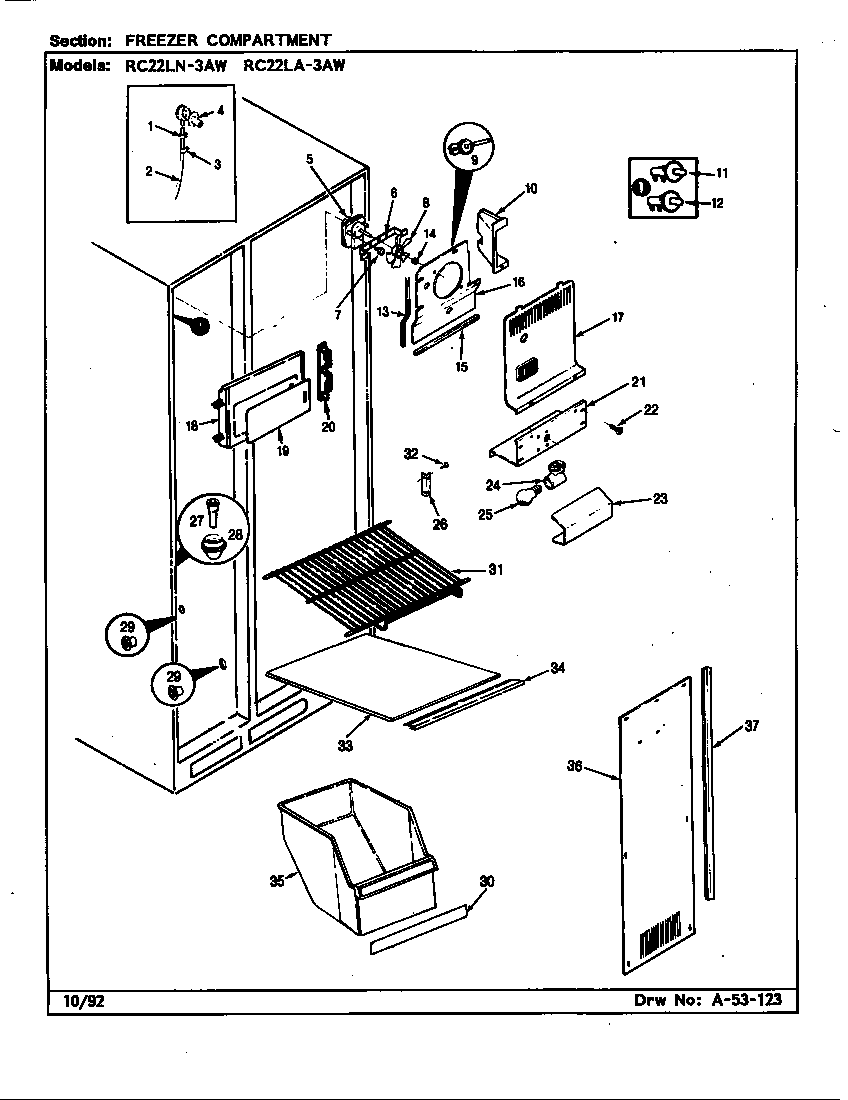 FREEZER COMPARTMENT