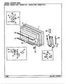 Freezer door (rb23ka-4al/bg99b) (rb23ka-4aw/bg98b) (rb23kn-4al/bg96b) (rb23kn-4aw/bg97b) (rb23kn-4aw/bg97c)