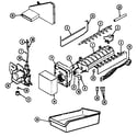Magic Chef RB171PLW/DG22C optional ice maker kit diagram