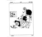 Maytag DH23D5GA/5F44A system & chassis diagram