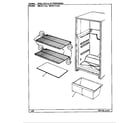 Magic Chef RB15LN-0AL/BG07E shelves & accessories diagram