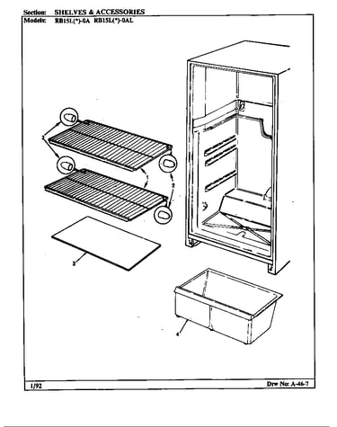 Shelves & accessories