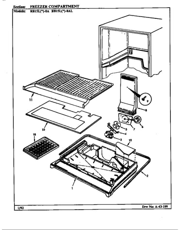Freezer compartment