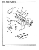 Optional ice maker kit