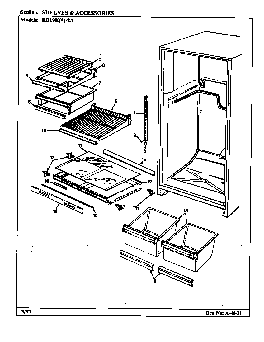 SHELVES & ACCESSORIES