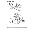 Maytag CDNT18V9A/BC48C ice maker & bin diagram