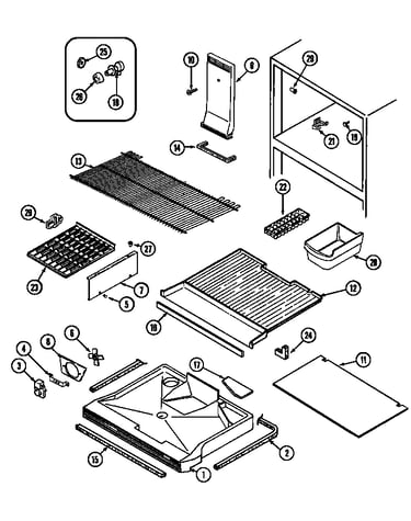 Freezer compartment