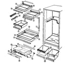 Maytag RBE193TV shelves & accessories (rbe193ta) (rbe193tw) diagram