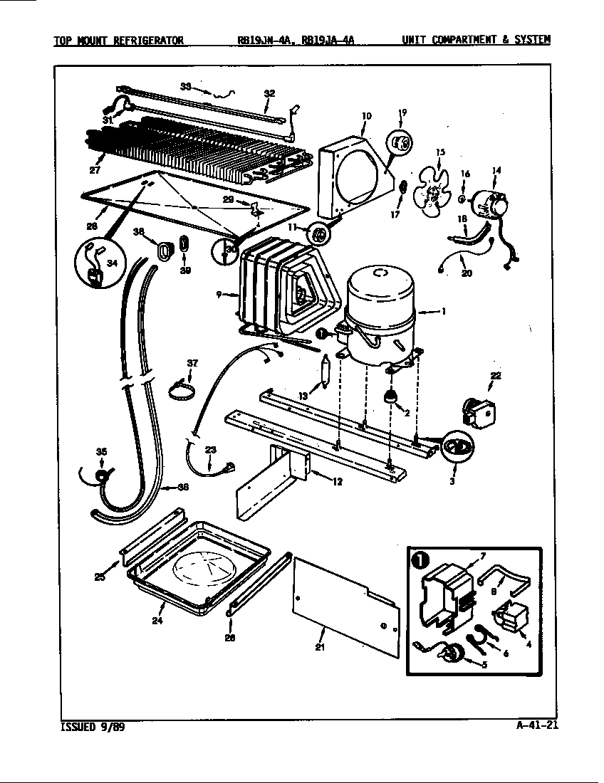 Unit compartment & system