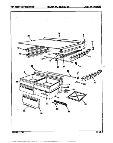 Chest of drawers