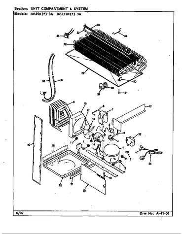 Unit compartment & system