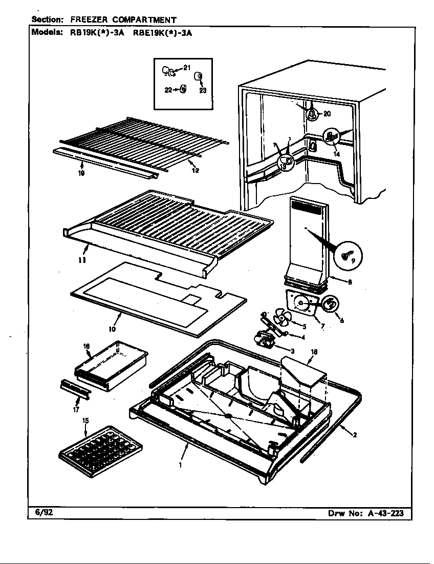 FREEZER COMPARTMENT