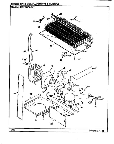 Unit compartment & system
