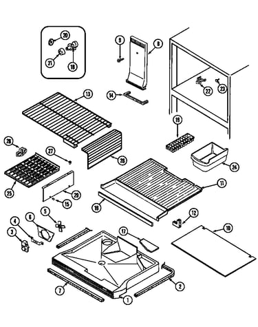 Freezer compartment