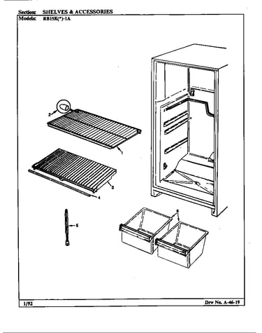 Shelves & accessories