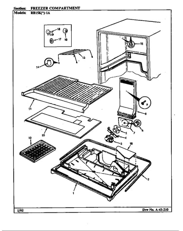 Freezer compartment