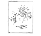 Maytag RBE19KY-3A/CG61A optional ice maker kit diagram