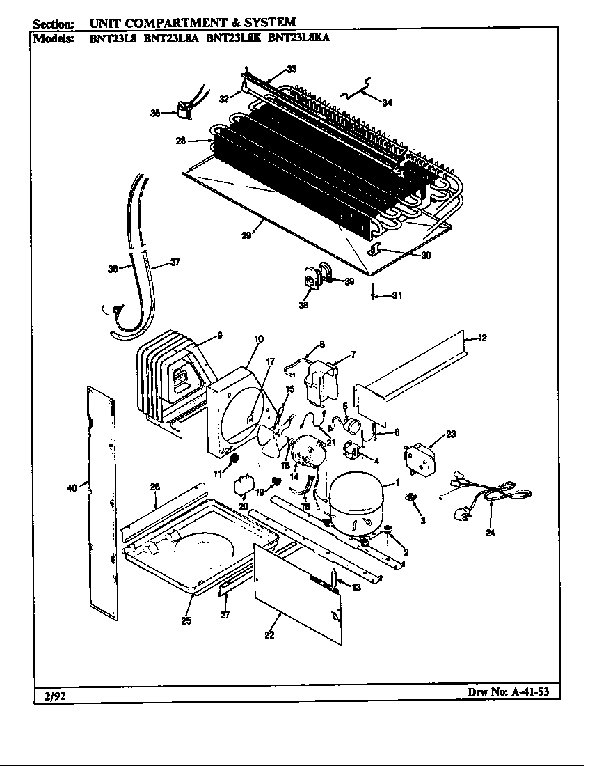 UNIT COMPARTMENT & SYSTEM