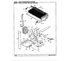 Maytag BNT23L8K/BL95B unit compartment & system diagram