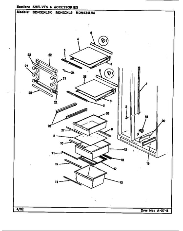 Shelves & accessories