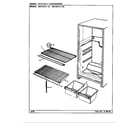 Magic Chef RB17KA-1A/BG21C shelves & accessories diagram