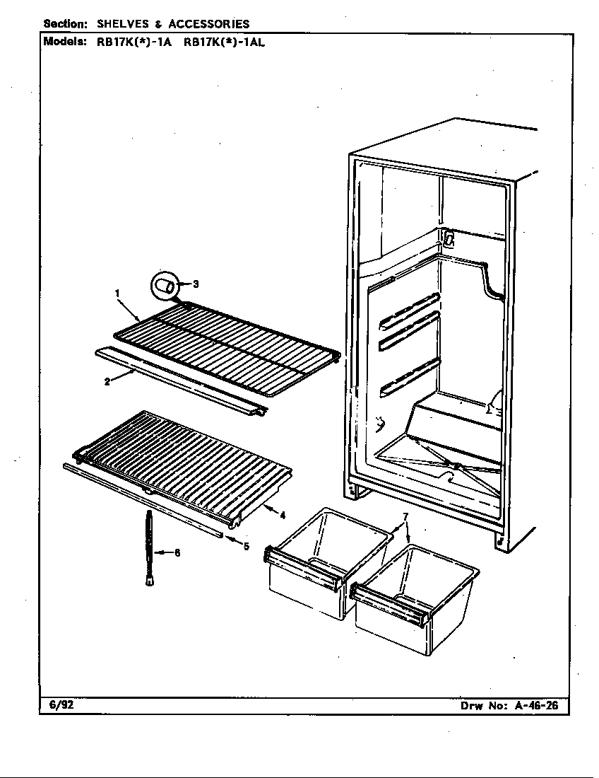 Shelves & accessories